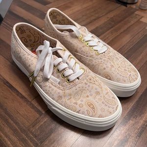 Vans- Vanderson Paak paisley sneakers. Size 8 women’s (6.5 men) New in Box!